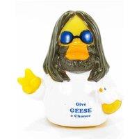 Bud Ducks Novelty Large Luxury Rubber Duck - Give Geese a Chance