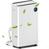 Rolipo 16L/Day Dehumidifier & Air Purifier UVC 24H Timer White