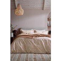 Abigail Ahern x Murmur 'Oonagh' Cotton Duvet Cover Set in Pink | Size: King