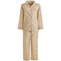Abigail Ahern x Murmur 'Hana' Cotton Pyjamas in Yellow | Size: 12-14