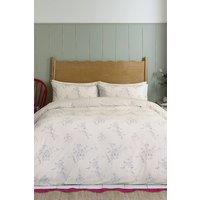 Helena Springfield 'Blossom' Cotton Duvet Cover Set in Off-White | Size: King