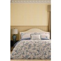 Sanderson 'Paradise Woods Toile' Cotton Duvet Cover Set in Blue | Size: King
