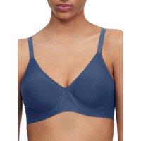Chantelle Women's SoftStretch Plunge Bra in Blue | Size: 32D/E