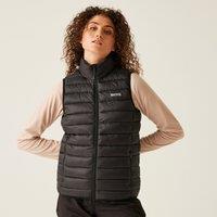 Regatta Women's Marizion Quilted Gilet in Jet Black | Size: 16
