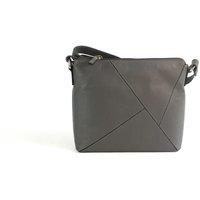 Eastern Counties Leather Women's Winnie Leather Handbag in Dark Grey