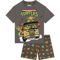 Teenage Mutant Ninja Turtles Boy's TMNT Short Sleeve Pyjamas | Size: 9-10 Years