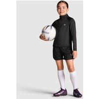 Miss Kick Girl's Poppy 1/4 Zip Top in Black | Size: 13-14 Years
