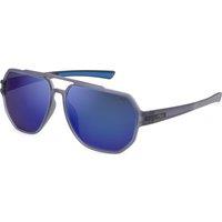 FILA Men's SFI301-607F6P Square/Rectangle Sunglasses in Grey