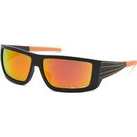 Plein Sport Men's SSP003-64U28A Square/Rectangle Sunglasses in Black