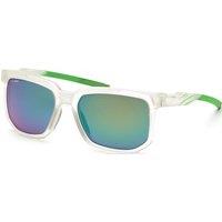 Plein Sport Men's SSP011-56881Z Square/Rectangle Sunglasses in Clear