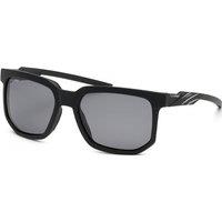 Plein Sport Men's SSP011-56U28P Square/Rectangle Sunglasses in Black