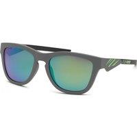 Plein Sport Men's SSP008-54507P Square/Rectangle Sunglasses in Grey