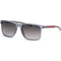 Plein Sport Men's SSP013-587F6P Square/Rectangle Sunglasses in Grey