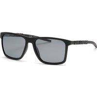 Plein Sport Men's SSP013-58U28P Square/Rectangle Sunglasses in Black