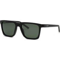 Plein Sport Men's SSP031-57U28P Square/Rectangle Sunglasses in Black