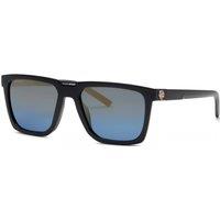 Plein Sport Men's SSP031-57Z42P Square/Rectangle Sunglasses in Black