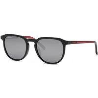 Plein Sport Men's SSP033-53700X Square/Rectangle Sunglasses in Black