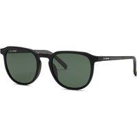 Plein Sport Men's SSP033-53703Y Square/Rectangle Sunglasses in Black