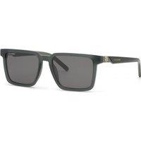 Plein Sport Men's SSP034-566S8M Square/Rectangle Sunglasses in Grey