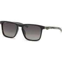 Plein Sport Men's SSP038-57722P Square/Rectangle Sunglasses in Black