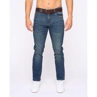 Bewley&Ritch Newbury Men's Straight-Fit Stretch Jeans in Dark Blue | Size: 36R