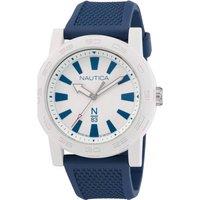 Nautica Men's NAPATF201 Ayia Triada 44mm Quartz Watch in Blue