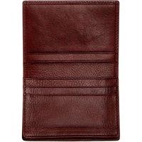 Breed Men's Porter Genuine Leather Bi-Fold Wallet in Brown