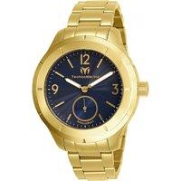 TechnoMarine Men's TM-818002 MoonSun 42mm Quartz Watch in Gold