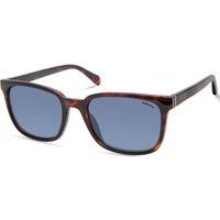 Kenneth Cole Men's KC2973-5452V Square/Rectangle Sunglasses in Brown