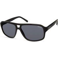 Kenneth Cole Men's KC2986-5805A Square/Rectangle Sunglasses in Black