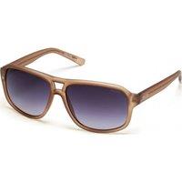 Kenneth Cole Men's KC2986-5846B Square/Rectangle Sunglasses in Brown