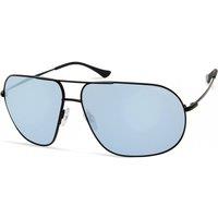 Kenneth Cole Men's KC2984-6702X Square/Rectangle Sunglasses in Black