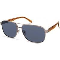 Kenneth Cole Men's KC2987-6310V Square/Rectangle Sunglasses in Silver