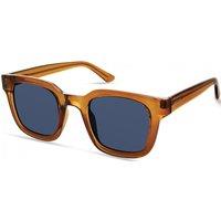 Kenneth Cole Men's KC2990-4845V Square/Rectangle Sunglasses in Brown