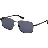 Kenneth Cole Men's RN00001-5806A Square/Rectangle Sunglasses in Black