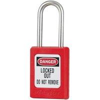 Master Lock Lockout Padlock _ 35Mm Body & 4.76Mm Stainless Steel Shackle in Red