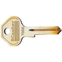 Master Lock K7000 Single Keyblank in Gold