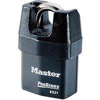 Master Lock Proseries Shrouded Shackle Padlock 54Mm in Black