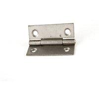 Unifix PRS 1838 Light Steel Butt Hinge - 50mm / 2" - Box of 10 in Silver