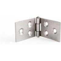 Unifix PRS 400 Steel Backflap Hinge SC - 50mm / 2" - Box of 10 in Silver