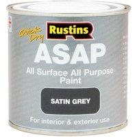 Rustins Asap Paint Grey 1 Litre | Size: 1L