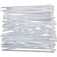 SupaLec Cable Ties (Pack of 100) in White