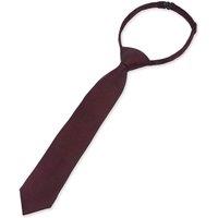 Paul Andrew Textured Necktie Satin Silk Tie in Burgundy