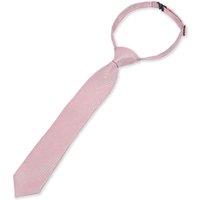 Paul Andrew Textured Necktie Satin Silk Tie in Light Pink