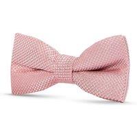 Paul Andrew Textured Satin Silk Bow Tie in Pink