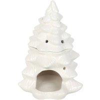 Something Different Fir Tree Oil Burner in White