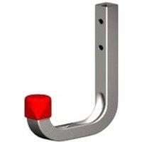 Securit Square Galvanised Wall Hook in Silver