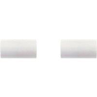 Securplumb Overflow Straight Tank Connector Pack of 2 in White