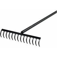 Fiskars Solid Soil Rake in Black