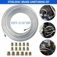SPETLEK 25FT Silver Steel Zinc Kunifer Brake Line Pipe Roll | Size: 10000mm x 520mm